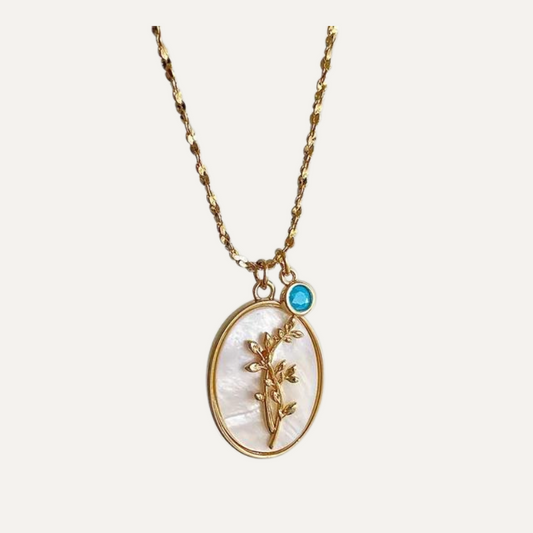 The 12 Stones - Flower Aura Necklace